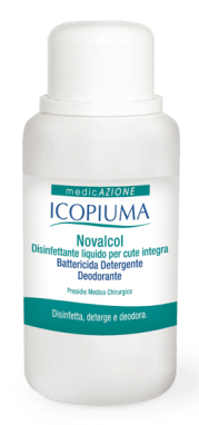 NOVALCOL DISINFETTANTE LIQUIDO ANTISETTICO CUTANEO 250 ML - latuafarmacia.org