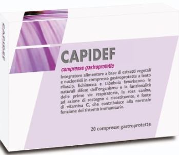 CAPIDEF 20 COMPRESSE GASTROPROTETTE - latuafarmacia.org