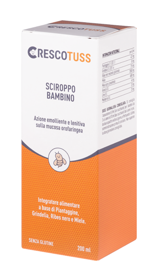 CRESCOTUSS SCIROPPO BAMBINO 200 ML - latuafarmacia.org