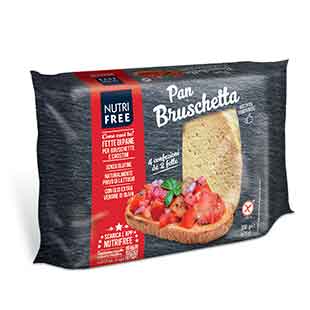 NUTRIFREE PANBRUSCHETTA 4 X 75 G - latuafarmacia.org