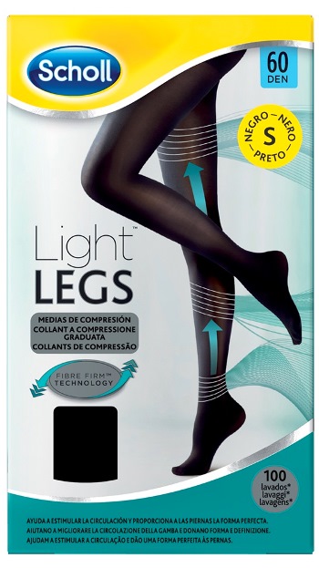 SCHOLL LIGHTLEGS 60 DENARI TAGLIA S COLORE NERO 1 PAIO - latuafarmacia.org