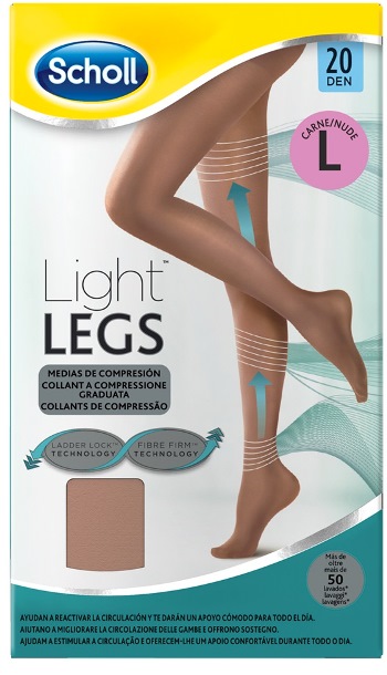SCHOLL LIGHTLEGS 20 DENARI TAGLIA L COLORE NUDE 1 PAIO - latuafarmacia.org