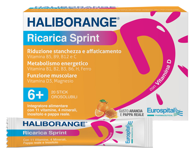 HALIBORANGE RICARICA SPRINT 20 STICK PACK 2 G - latuafarmacia.org