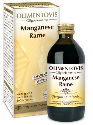MANGANESE RAME OLIMENTOVIS 200 ML - latuafarmacia.org