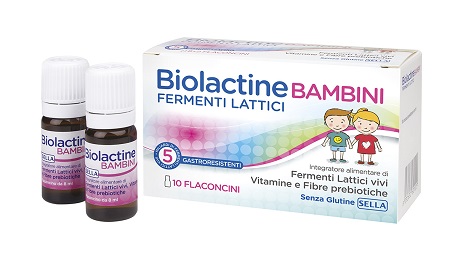 BIOLACTINE BAMBINI 10 FLACONCINI 8 ML - latuafarmacia.org