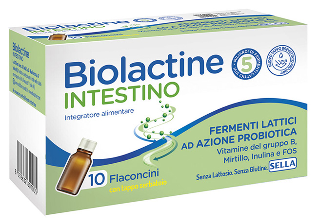 BIOLACTINE INTESTINO 5MLD 10 FLACONCINI 9 ML - latuafarmacia.org