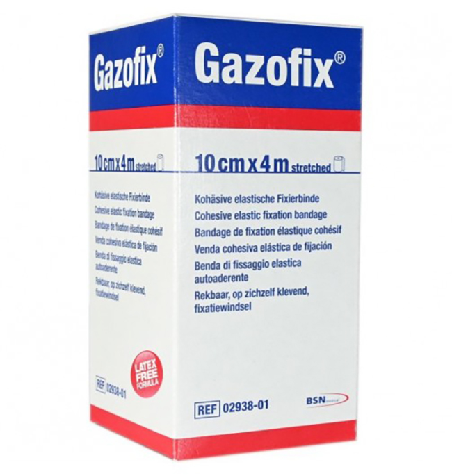 BENDA ELASTICA AUTOADESIVA GAZOFIX 10X400 CM - latuafarmacia.org