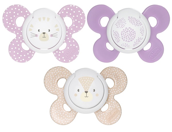 CHICCO SUCCHIETTO COMFORT GIRL IN SILICONE 6-16 MESI 2 PEZZI - latuafarmacia.org