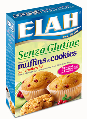 ELAH PREPARATO PER MUFFIN E COOKIES CON CRANBERRIES 190 G - latuafarmacia.org