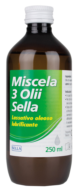 MISCELA 3 OLII LASSATIVO 250 ML MD - latuafarmacia.org