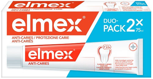 ELMEX PROTEZIONE CARIE 2 X 75 ML - latuafarmacia.org