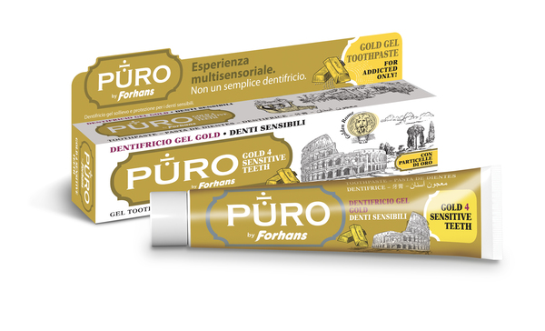 FORHANS GOLD4WHITE DENTIFRICIO 75 ML - latuafarmacia.org