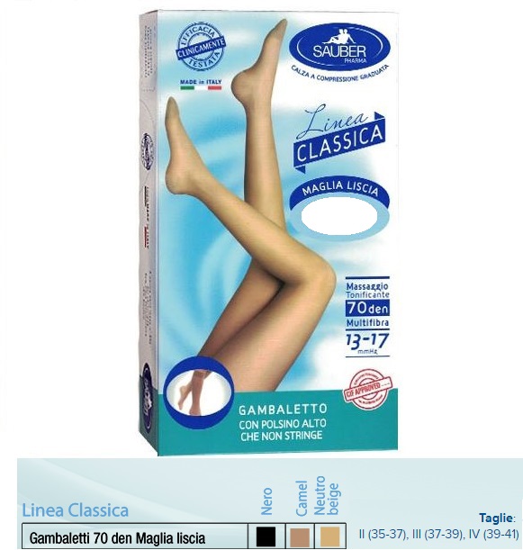 SAUBER GAMBALETTO MAGLIA LISCIA 140 DENARI BEIGE 2 - latuafarmacia.org