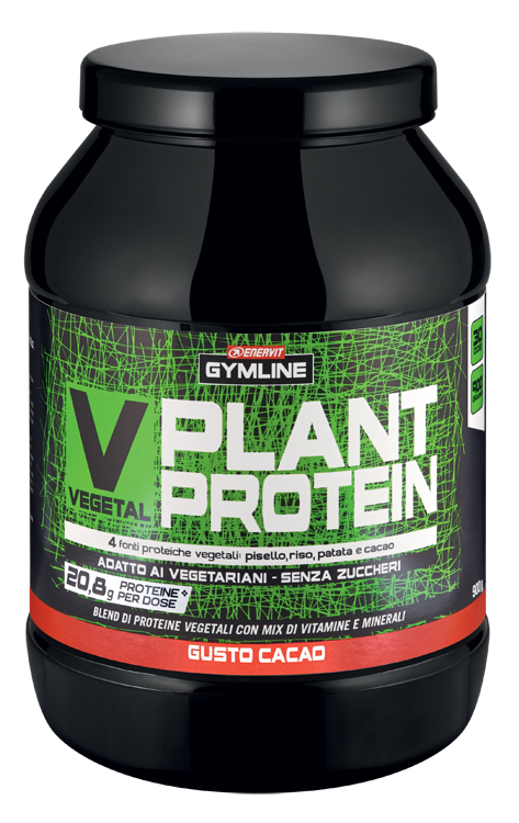 GYMLINE MUSCLE VEG PROT BLEND CACAO 900 G - latuafarmacia.org