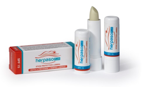 HERPASO PLUS SPF15 STICK PROTETTIVO LABBRA - latuafarmacia.org