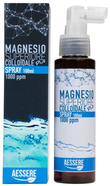 MAGNESIO SUPERIORE COLLOIDALE PLUS SPRAY 1000 PPM 100 ML - latuafarmacia.org