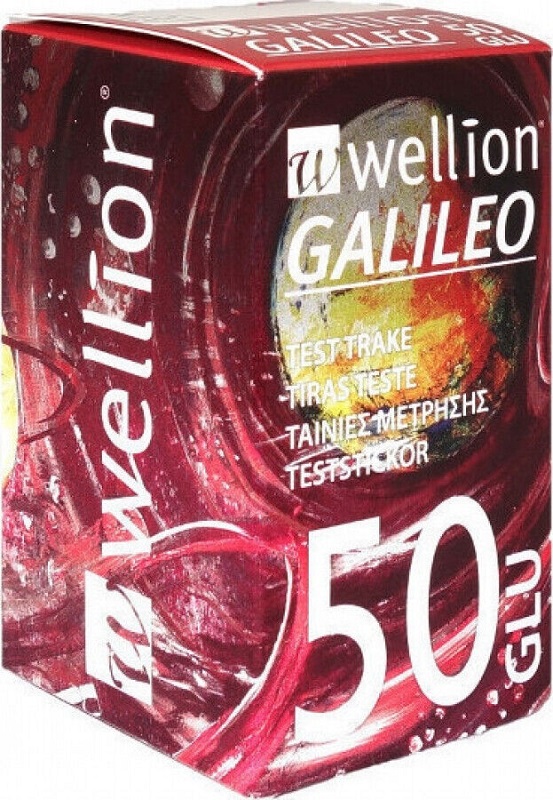 WELLION GALILEO STRIPS 25 GLICEMIA - latuafarmacia.org