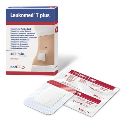 LEUKOMED T PLUS MEDICAZIONE POST-OPERATORIA TRASPARENTE IMPERMEABILE 7,2 X 5 CM - latuafarmacia.org