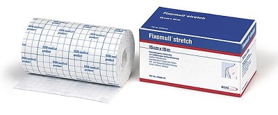 FASCIA AUTOADESIVA IPOALLERGENICA FIXOMULL STRETCH PER FISSAGGIO CATETERI M 10 X 5 CM - latuafarmacia.org