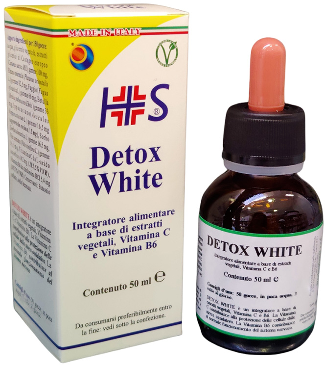 DETOX WHITE GOCCE 50 ML - latuafarmacia.org