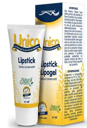 UNICO LIPSTICK LIPOGEL 10 ML - latuafarmacia.org