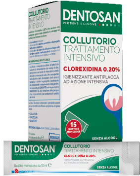 DENTOSAN COLLUTORIO MONODOSE INTENSIVO 0,20% 15 BUSTINE DA 10 ML - latuafarmacia.org
