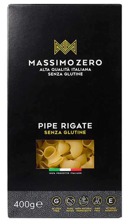 MASSIMO ZERO PIPE RIGATE 400 G - latuafarmacia.org