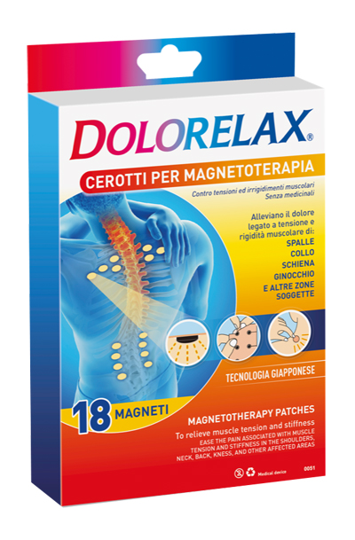 DOLORELAX CEROTTO MAGNETOTERAPIA 18 PEZZI - latuafarmacia.org