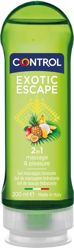 CONTROL GEL PER MASSAGGI EXOTIC ESCAPE 200 ML - latuafarmacia.org
