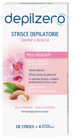DEPILZERO STRISCE GAMBE BRACCIA 20 PEZZI - latuafarmacia.org