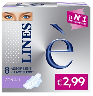 LINES E' ALI 8 PEZZI - latuafarmacia.org