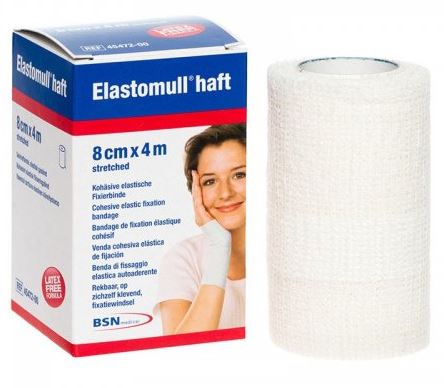 BENDA ELASTICA ELASTOMULL 8 X 400 CM 2 PEZZI - latuafarmacia.org