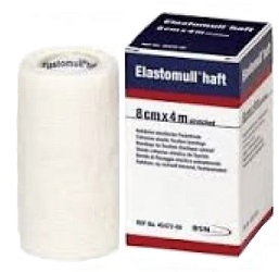 BENDA ELASTICA AUTOADESIVA ELASTOMULL HAFT COMPRESSIONE FORTE 8X400 CM - latuafarmacia.org