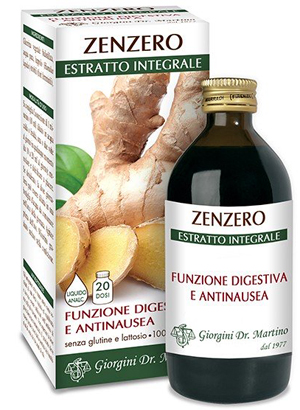 ZENZERO ESTRATTO INTEGRALE 200 ML - latuafarmacia.org