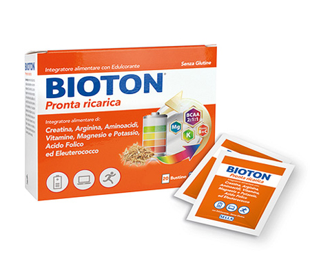 BIOTON PRONTA RICARICA 20 BUSTINE - latuafarmacia.org