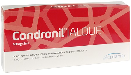 SIRINGA INTRA-ARTICOLARE CONDRONIL IALDUE PRERIEMPITA ACIDO IALURONICO SALE SODICO 40 MG 2 ML - latuafarmacia.org