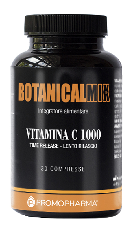 VITAMINA C 1000 BOTANICAL MIX 30 COMPRESSE - latuafarmacia.org