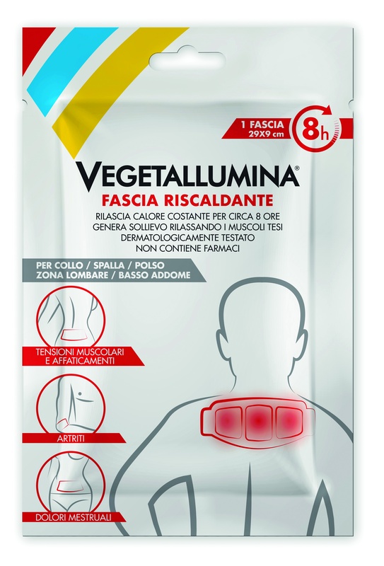 VEGETALLUMINA FASCIA RISCALDANTE 1 PEZZO - latuafarmacia.org