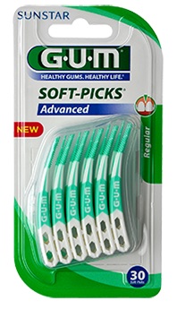 GUM SOFTPICKS ADVANCE SCOVOLINO SMALL GOMMA 30 PEZZI - latuafarmacia.org