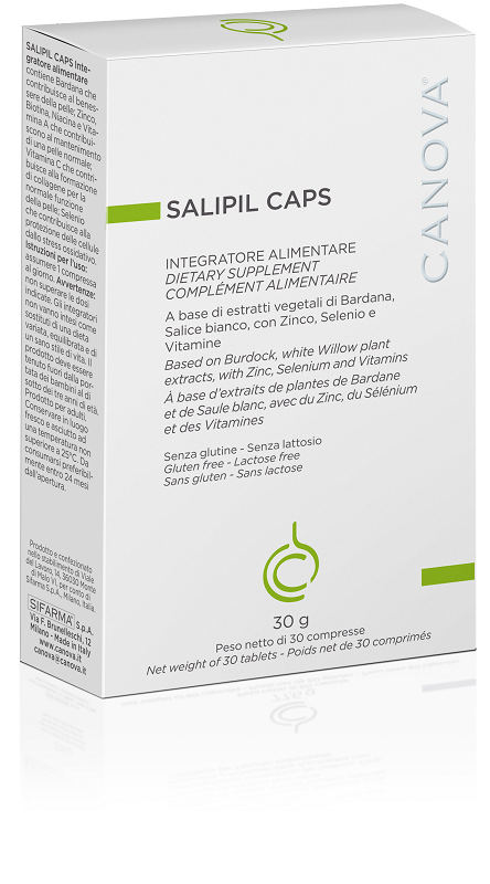 CANOVA SALIPIL CAPS 30 COMPRESSE NUOVA CONFEZIONE - latuafarmacia.org