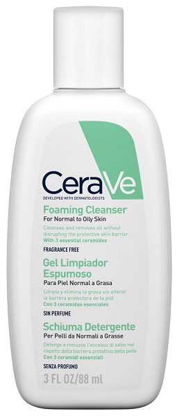 CERAVE SCHIUMA DETERGENTE VISO 88 ML - latuafarmacia.org