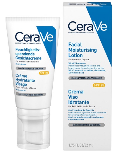 CERAVE CREMA VISO IDRATANTE SPF25 52 ML - latuafarmacia.org