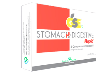GSE STOMACH DIGESTIVE RAPID 8 COMPRESSE - latuafarmacia.org