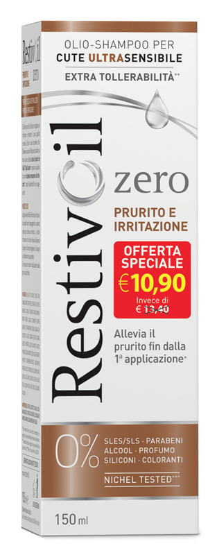 RESTIVOIL ZERO PRURITO E IRRITAZIONE OFFERTA SPECIALE 150 ML - latuafarmacia.org