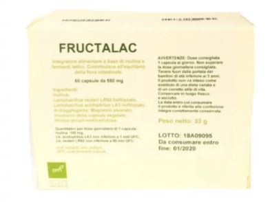 FRUCTALAC 60 CAPSULE - latuafarmacia.org