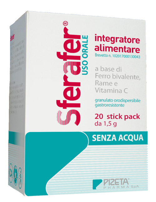 SFERAFER 20 STICK PACK - latuafarmacia.org