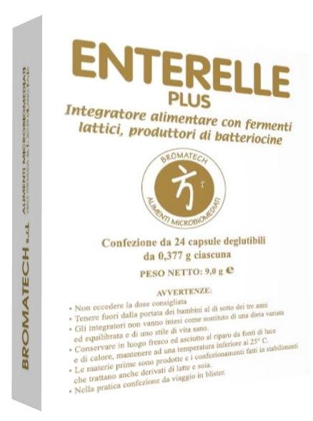 ENTERELLE PLUS 24 CAPSULE - latuafarmacia.org