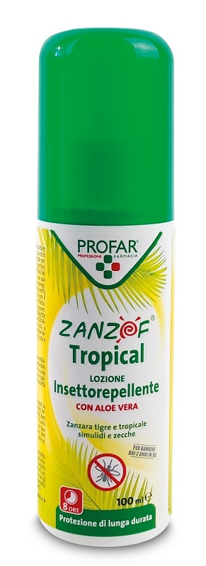 ZANZOF TROPICAL FORTE SPRAY DEET 19,5% 100 ML PROFAR - latuafarmacia.org