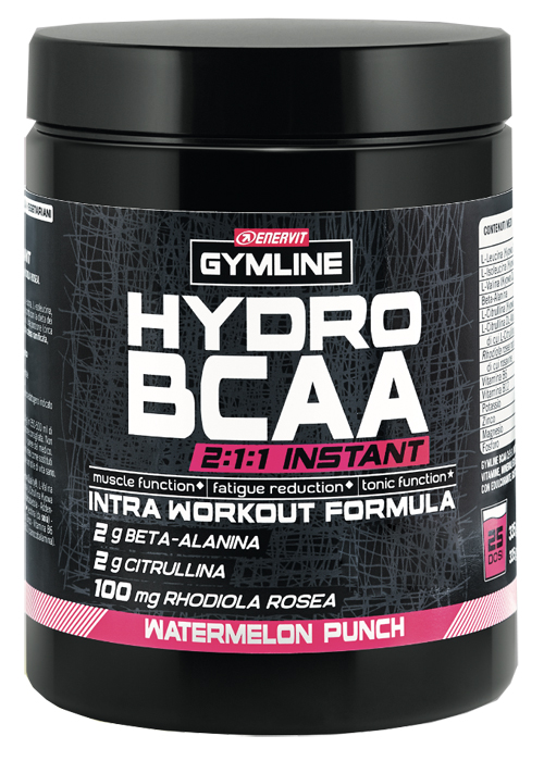 GYMLINE MUSCLE HYDRO BCAA INSTANT WATERMELON POLVERE 335 G - latuafarmacia.org