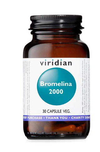 VIRIDIAN BROMELINA 2000 30 CAPSULE - latuafarmacia.org